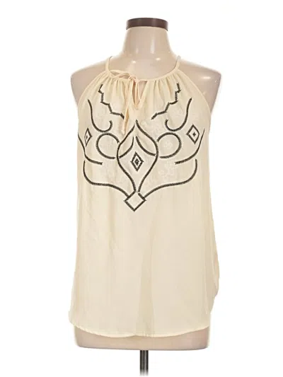 Pre-owned Maurices Sleeveless Blouse In Ivory