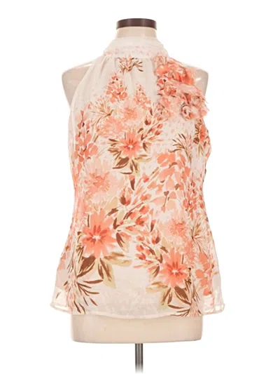 Pre-owned Maurices Sleeveless Blouse In Ivory