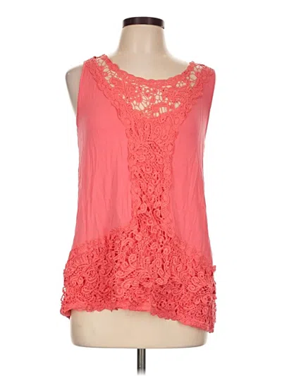 Pre-owned Maurices Sleeveless Blouse In Orange