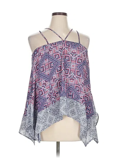 Pre-owned Maurices Sleeveless Blouse In Pink