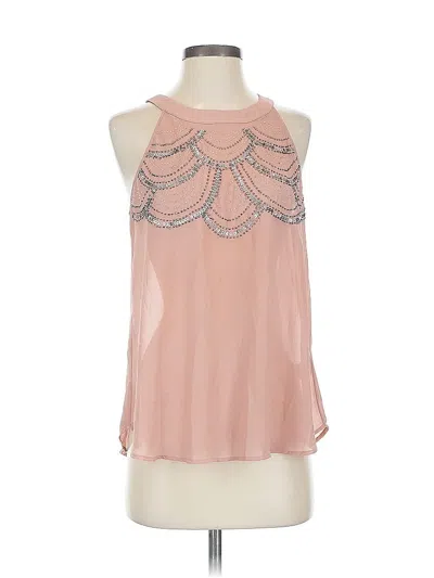 Pre-owned Maurices Sleeveless Blouse In Pink