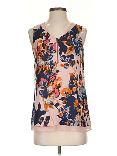Pre-owned Maurices Sleeveless Blouse In Pink