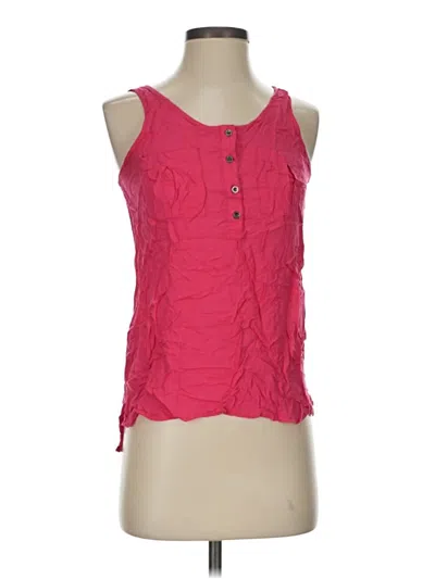 Pre-owned Maurices Sleeveless Blouse In Pink