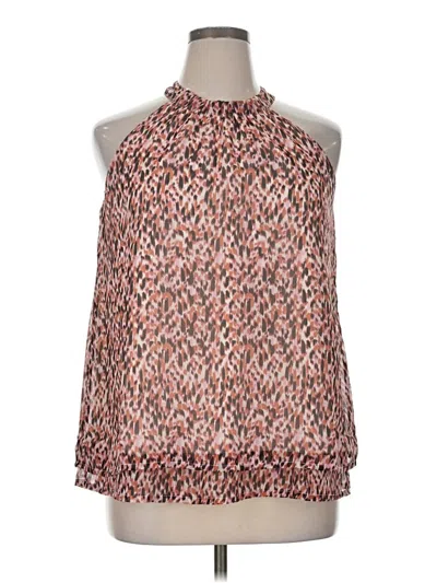 Pre-owned Maurices Sleeveless Blouse In Pink