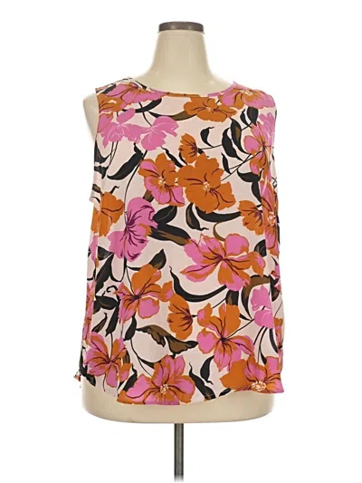 Pre-owned Maurices Sleeveless Blouse In Pink
