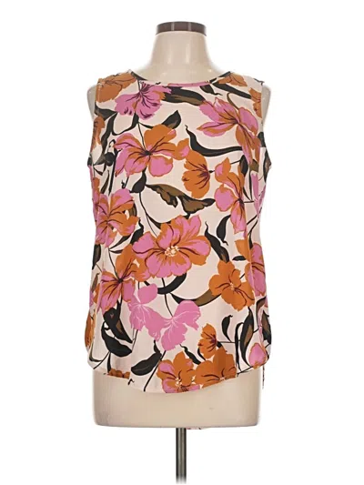 Pre-owned Maurices Sleeveless Blouse In Pink