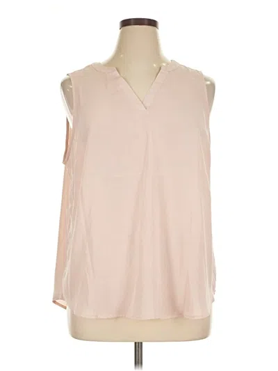 Pre-owned Maurices Sleeveless Blouse In Pink