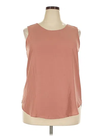 Pre-owned Maurices Sleeveless Blouse In Pink