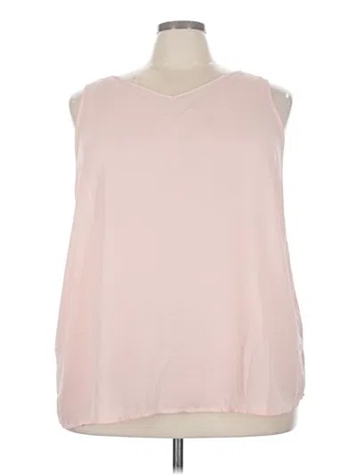 Pre-owned Maurices Sleeveless Blouse In Pink