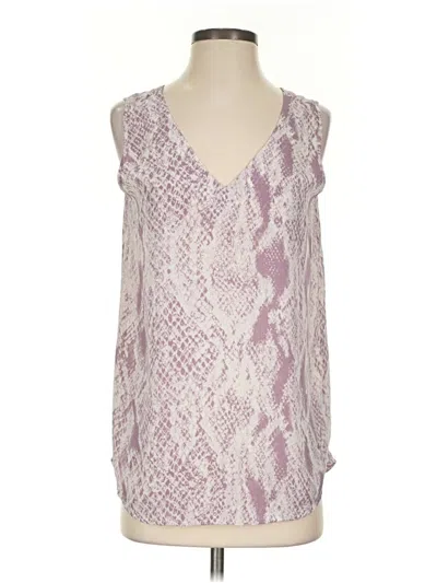 Pre-owned Maurices Sleeveless Blouse In Purple