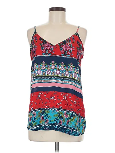 Pre-owned Maurices Sleeveless Blouse In Red