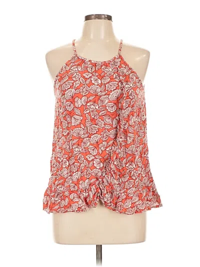 Pre-owned Maurices Sleeveless Blouse In Red
