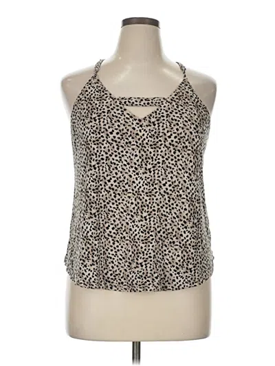 Pre-owned Maurices Sleeveless Blouse In Silver