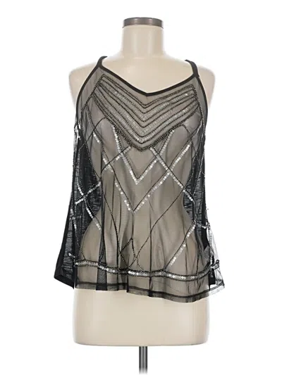 Pre-owned Maurices Sleeveless Blouse In Silver