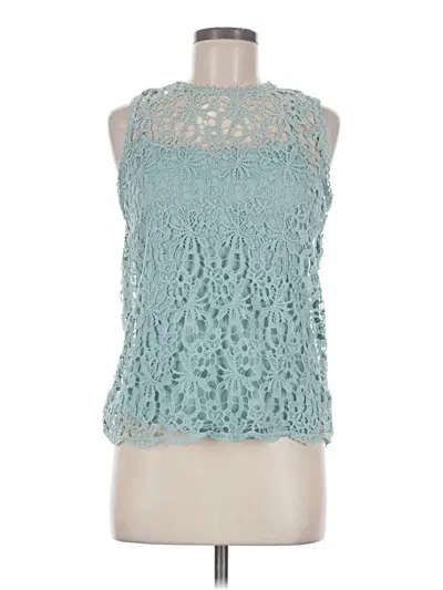 Pre-owned Maurices Sleeveless Blouse In Teal