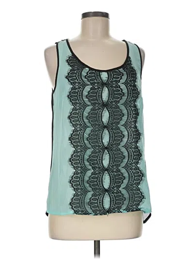 Pre-owned Maurices Sleeveless Blouse In Teal