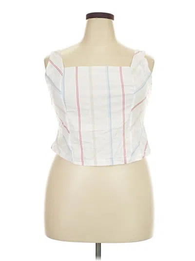 Maurices Sleeveless Blouse In White
