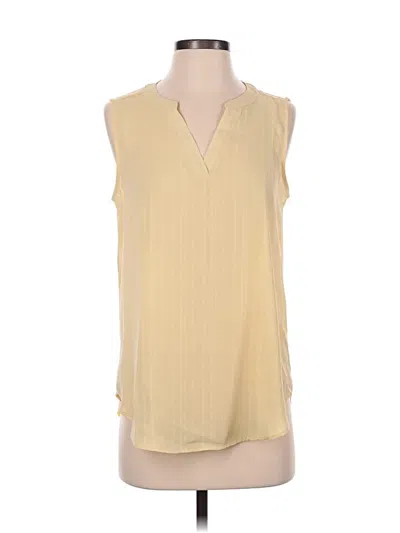 Maurices Sleeveless Blouse In Yellow