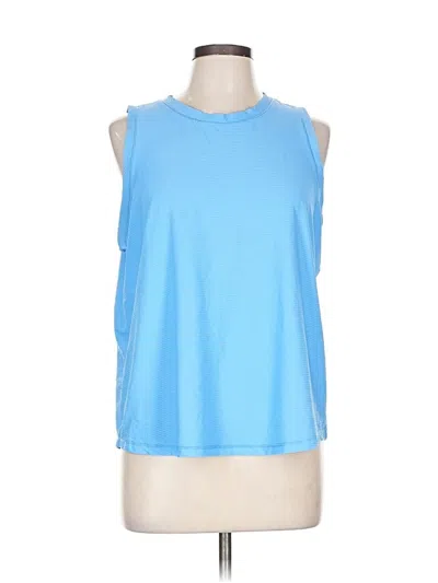 Pre-owned Maurices Sleeveless T-shirt In Blue