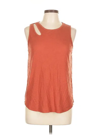 Pre-owned Maurices Sleeveless T-shirt In Orange
