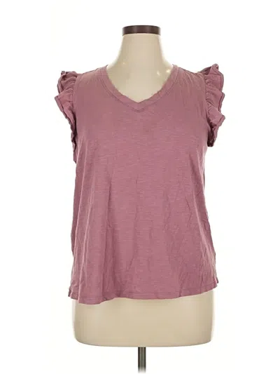 Pre-owned Maurices Sleeveless T-shirt In Pink