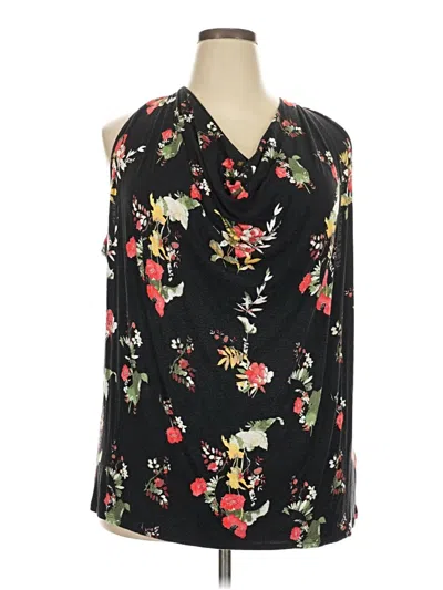 Pre-owned Maurices Sleeveless Top Black V-neck Tops