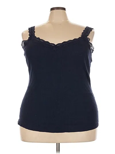 Pre-owned Maurices Sleeveless Top Blue Sweetheart Neckline Tops