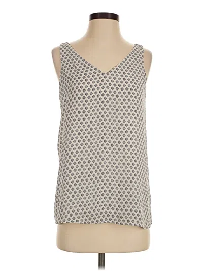 Pre-owned Maurices Sleeveless Top Gray V-neck Tops
