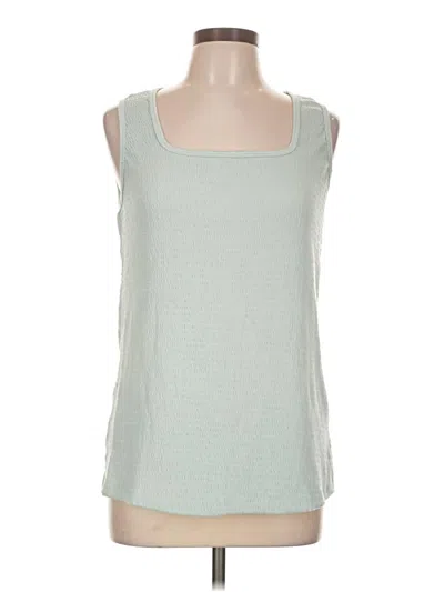 Pre-owned Maurices Sleeveless Top Green Scoop Neck Tops