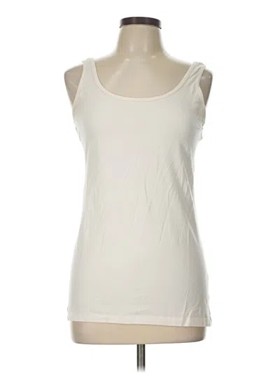 Pre-owned Maurices Sleeveless Top Ivory Scoop Neck Tops