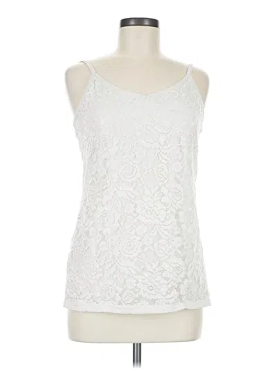 Pre-owned Maurices Sleeveless Top Ivory Sweetheart Neckline Tops