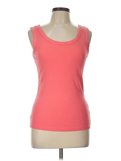 Pre-owned Maurices Sleeveless Top Orange Scoop Neck Tops