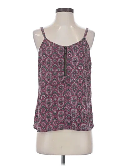 Pre-owned Maurices Sleeveless Top Purple Halter Neckline Tops