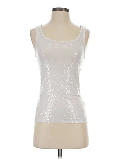 Pre-owned Maurices Sleeveless Top Silver Scoop Neck Tops
