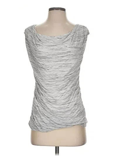 Pre-owned Maurices Sleeveless Top Silver Scoop Neck Tops