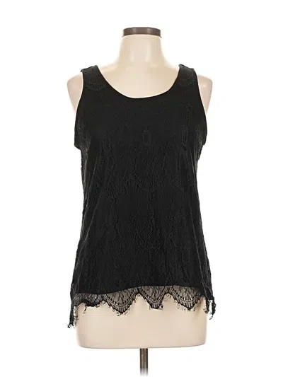 Pre-owned Maurices Sleeveless T-shirt In Black