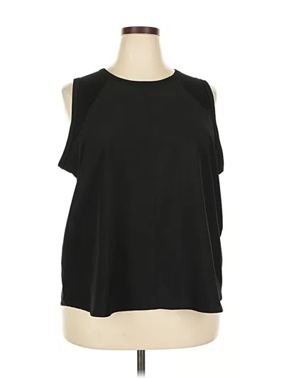 Pre-owned Maurices Sleeveless T-shirt In Black
