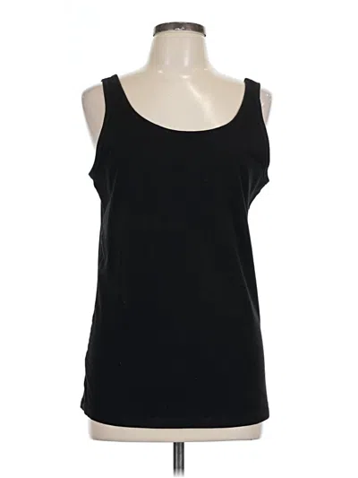 Pre-owned Maurices Sleeveless T-shirt In Black