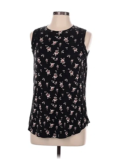 Pre-owned Maurices Sleeveless T-shirt In Black