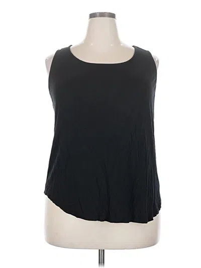 Pre-owned Maurices Sleeveless T-shirt In Black