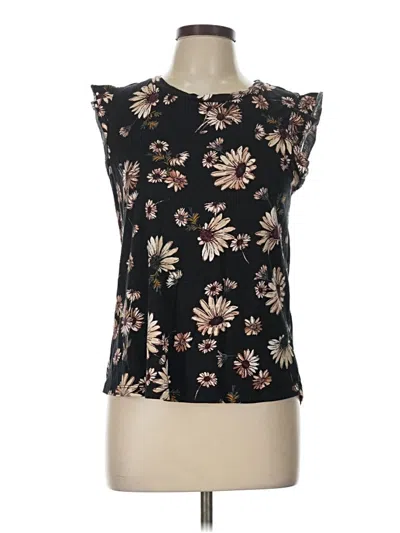 Pre-owned Maurices Sleeveless T-shirt In Black