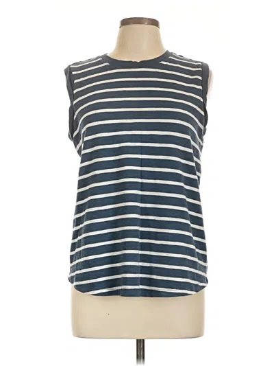 Pre-owned Maurices Sleeveless T-shirt In Blue