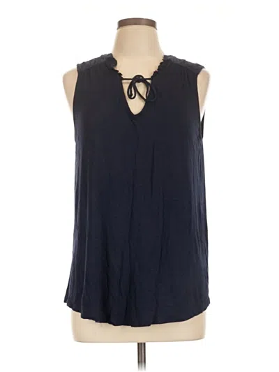 Pre-owned Maurices Sleeveless T-shirt In Blue