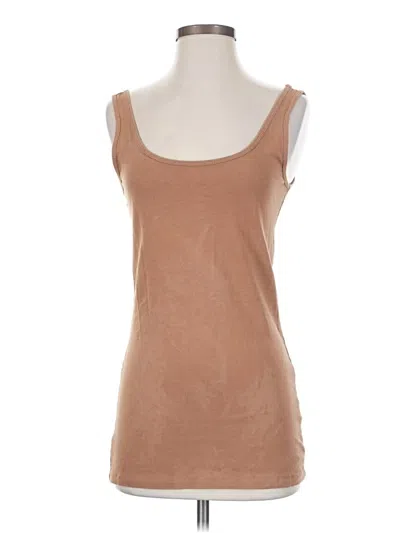 Pre-owned Maurices Sleeveless T-shirt In Brown