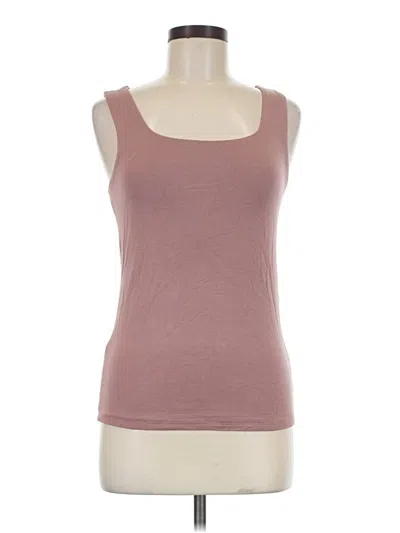 Pre-owned Maurices Sleeveless T-shirt In Brown