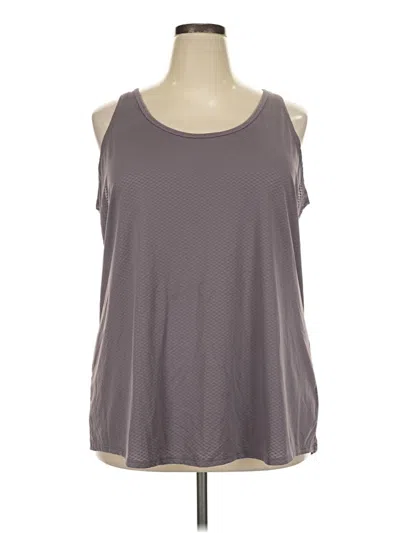 Pre-owned Maurices Sleeveless T-shirt In Gray