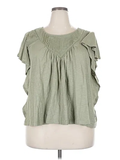 Pre-owned Maurices Sleeveless T-shirt In Green