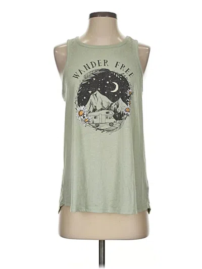Pre-owned Maurices Sleeveless T-shirt In Green