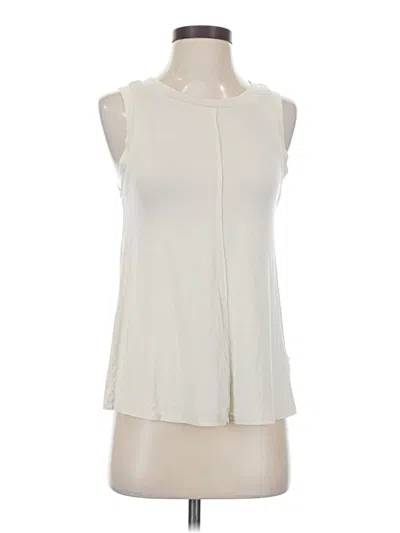 Pre-owned Maurices Sleeveless T-shirt In White
