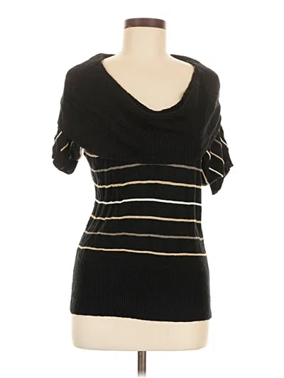 Pre-owned Maurices Sweater Vest In Black